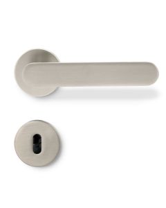 Vibe Plain Poignée De Porte Intérieure -Aspect Acier Inoxydable - EU