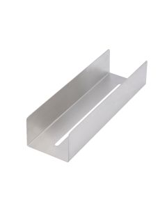 Base Étagère douche - Aspect Acier Inoxydable Brossé