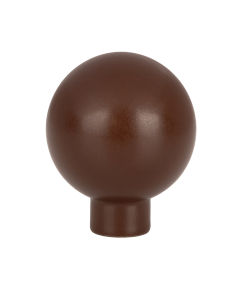 Nova Round Bouton - Brown