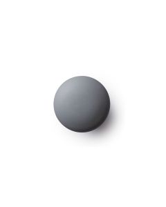 Bouton / Crochet en porcelaine Matte - Gris - Anne Black