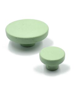 Pomolo Bouton / Crochet - Mint