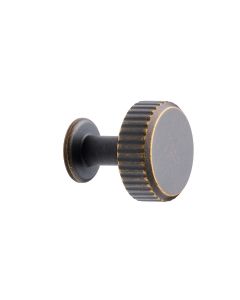 Villa Round Bouton | Marron Antique