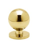 Bouton Solliden - Laiton poli - Beslag Design