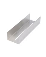 Base Étagère douche - Aspect Acier Inoxydable Brossé