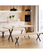 Ben X Small Pied de meuble - Noir - 360 x 430 mm