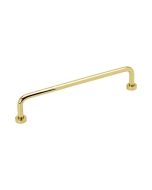 Poignée Lounge - Laiton poli - 160 mm - Furnipart