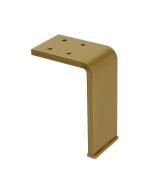 Bosse Modern Pied de meuble - Laiton - 100 mm