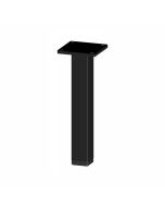 Bosse Straight C Pied de meuble - Noir - 120 mm