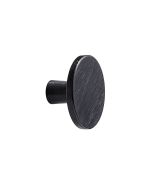 Plato Bouton - Noir Brossé