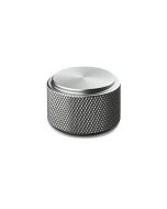 Rimini Bouton - Aspect Acier Inoxydable - 30 mm