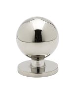 Bouton Solliden - Plaqué Nickel - Beslag Design
