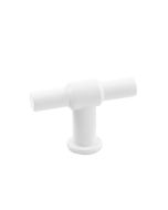 T-Type Bouton - Blanc Mat